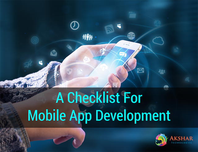 A Checklist For Mobile App Development