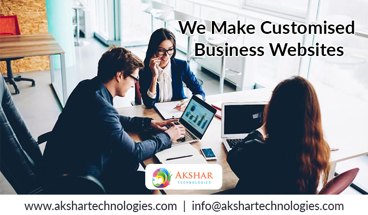 We Make Customised Business Websites 750×438