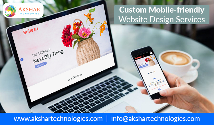 Custom Mobile Friendly Website Design Services 750×438 1