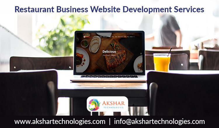 Restaurant Business Website Development Services 750×438