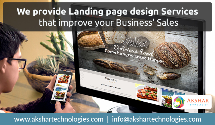 We Provide Landing Page Design Services That Improve Your Business’ Sales 750×438