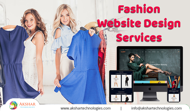 Fashion Website Design Services 750×438