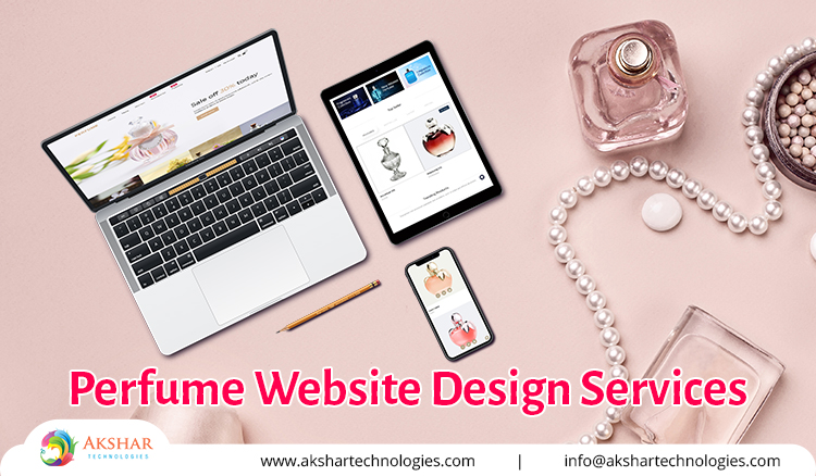 Perfume Website Design Services 750×438